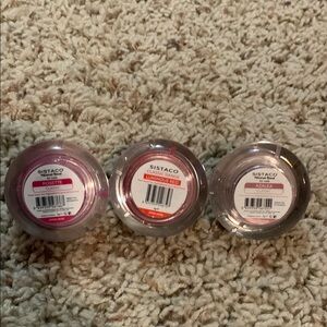 Sistaco Mineral Bond Nail Powder Set - pink and red classic range